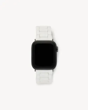 Apple Watch Band in White Matte