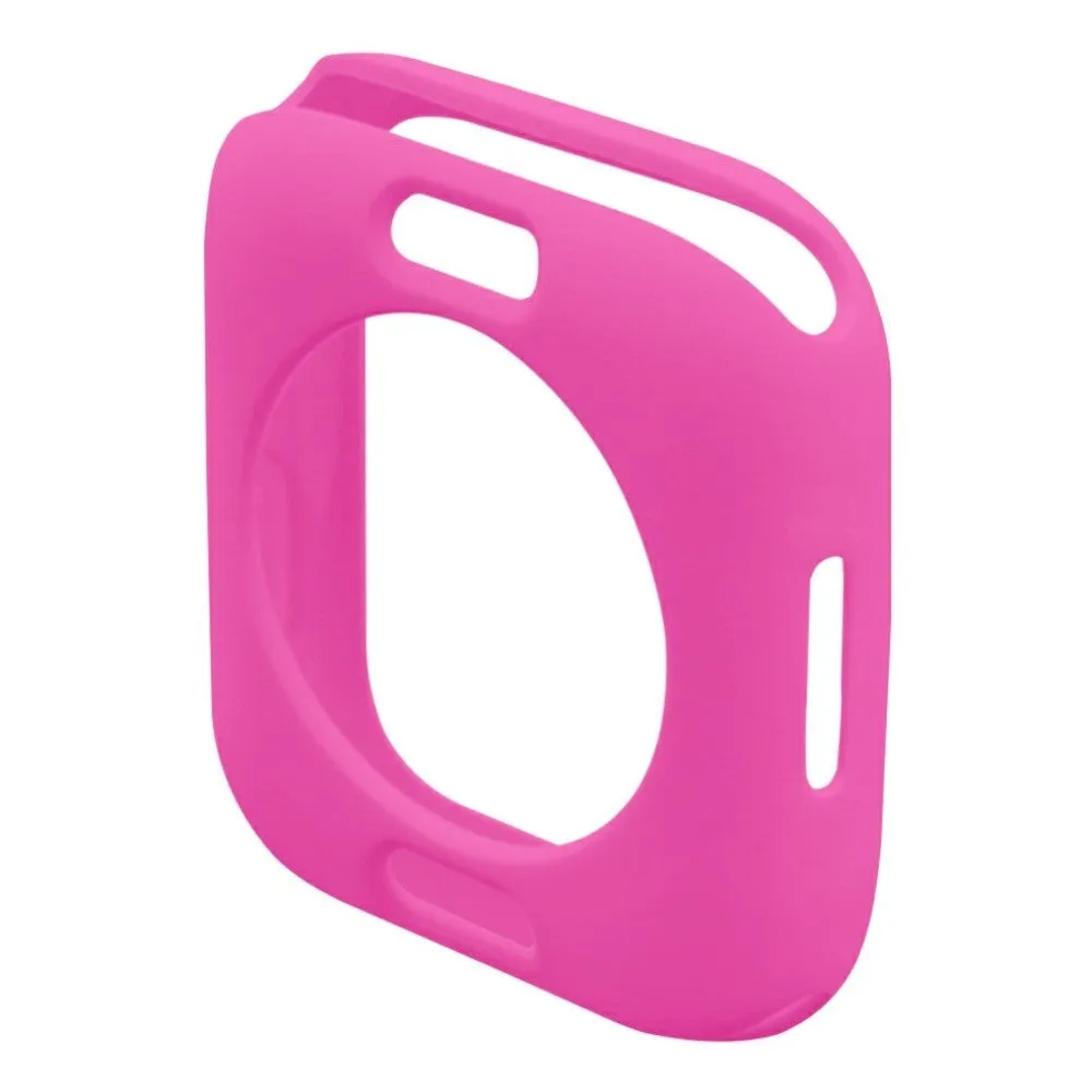 Apple Watch Series 9/8/7 (41mm) Fleksibelt Plastik Cover - Pink