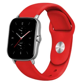 Apple Watch Ultra 49mm / 45mm / 44mm / 42mm | Soft Silicone Sport Straps | Red