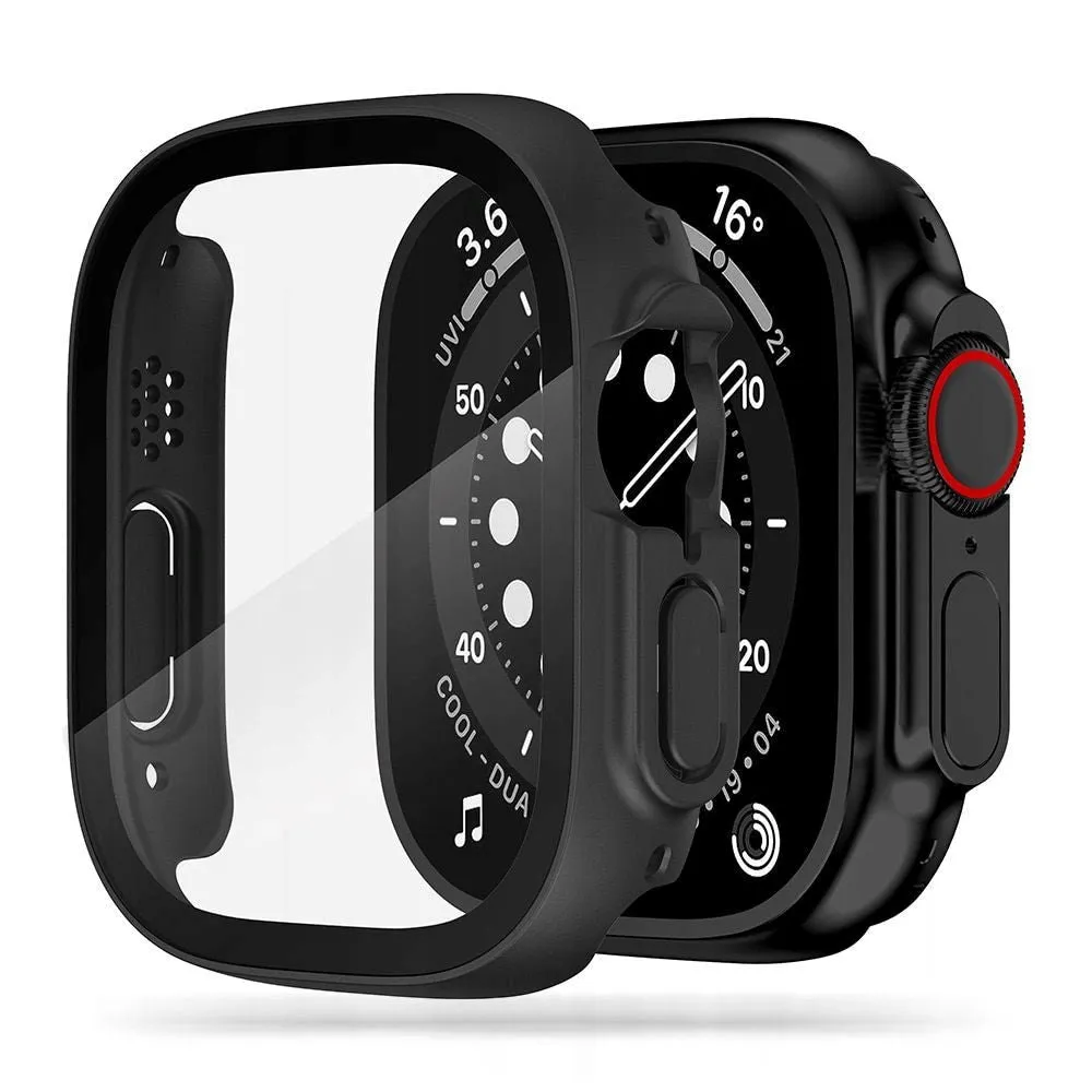 Apple Watch Ultra Tech-Protect DEFENSE360 Smartwatch Cover m. Skærmbeskyttelse - 49mm - Sort