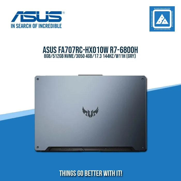 ASUS FA707RC-HX010W R7-6800H  | Gaming Laptop And AutoCAD Users