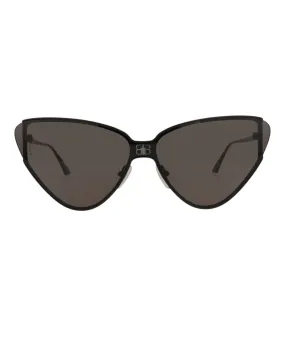 Balenciaga Cat Eye-Frame Metal Sunglasses