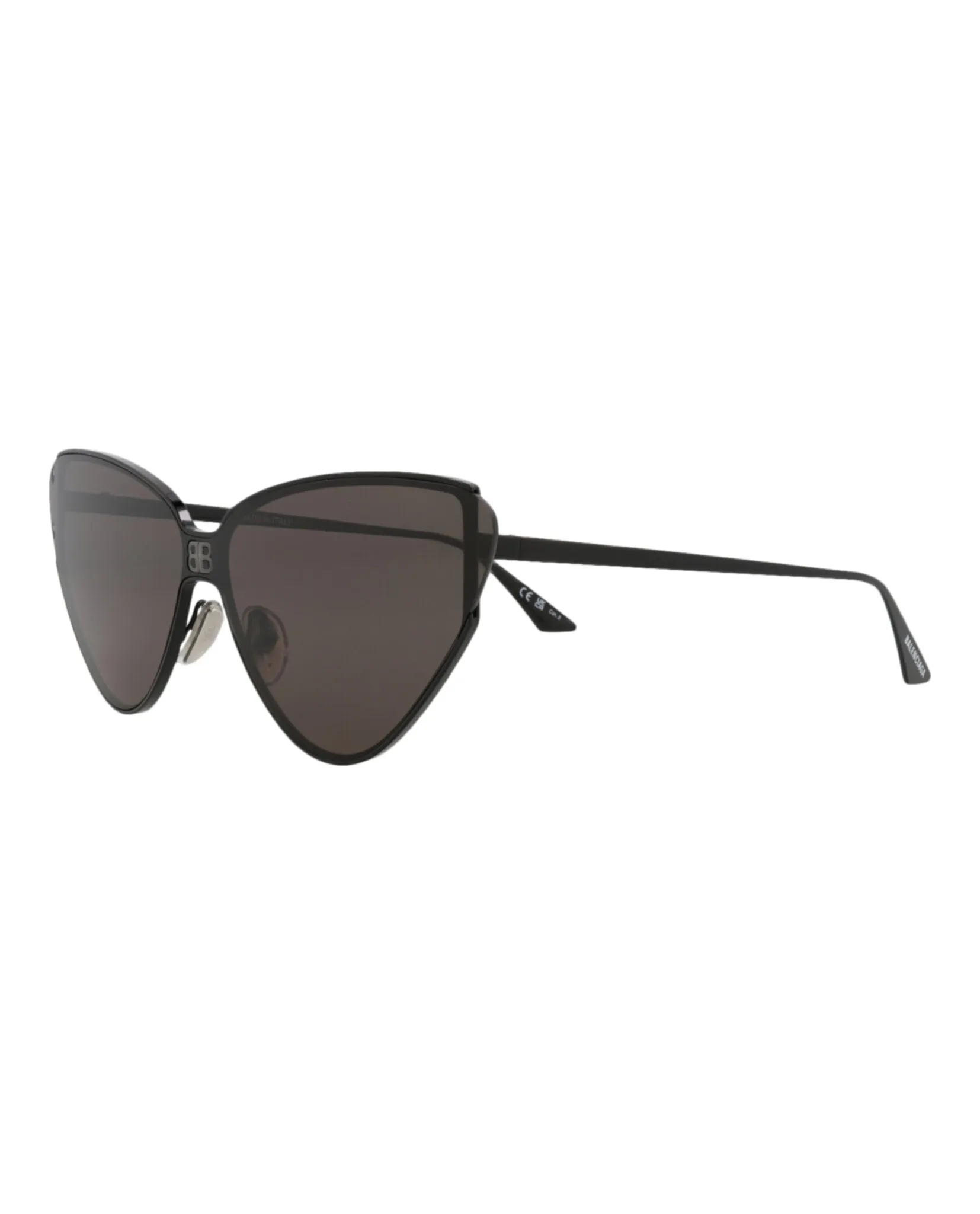 Balenciaga Cat Eye-Frame Metal Sunglasses