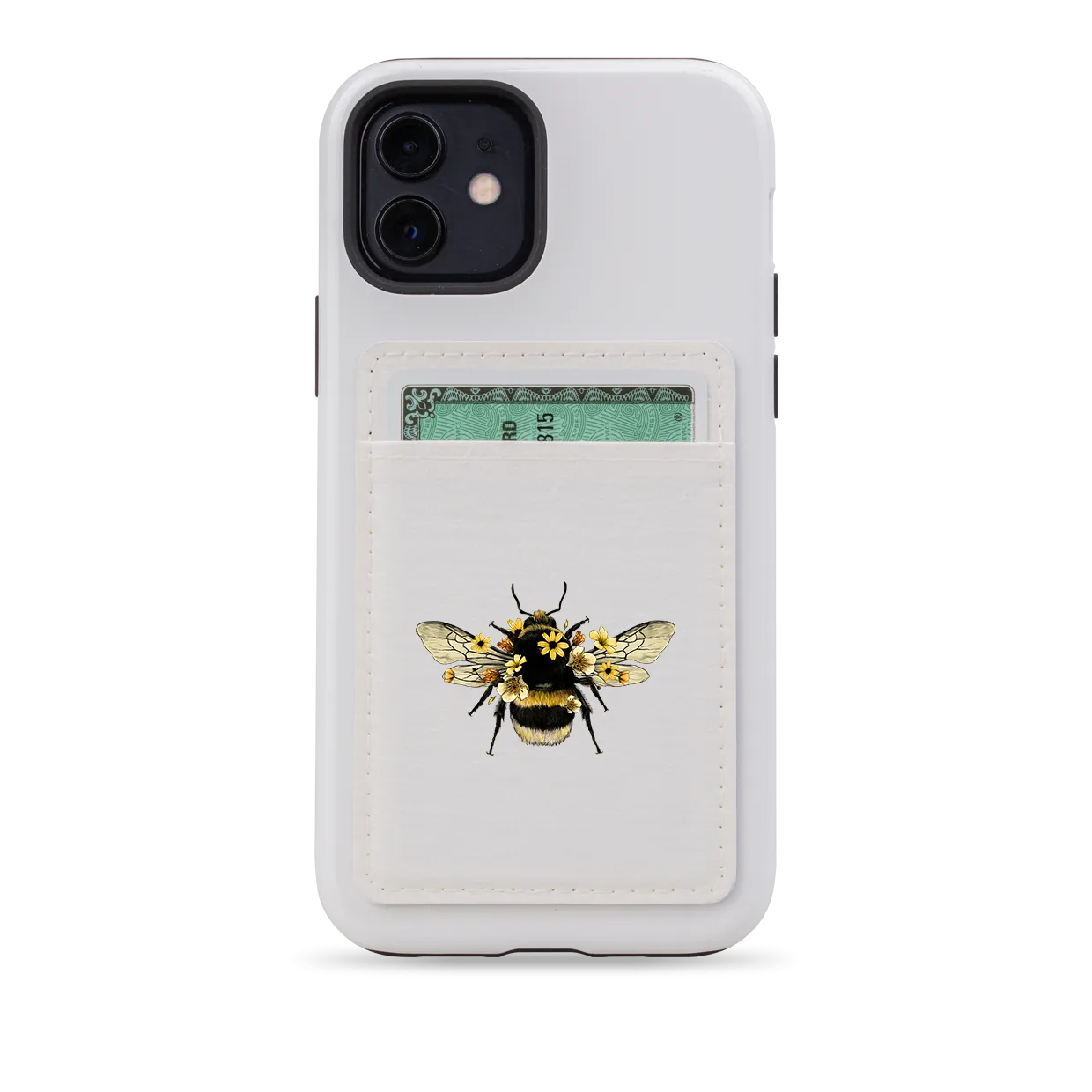 Bee I MagSafe Wallet- White