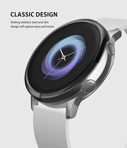 Bezel Styling Cover for Galaxy Watch Active (2019) - [Stainless Steel]