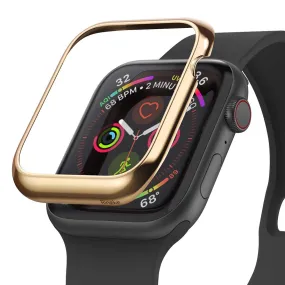 Bezel Styling for Apple Watch 40mm for Series 4 (2018)  (AW4-40- 05)  -  [Stainless Steel] Glossy Gold