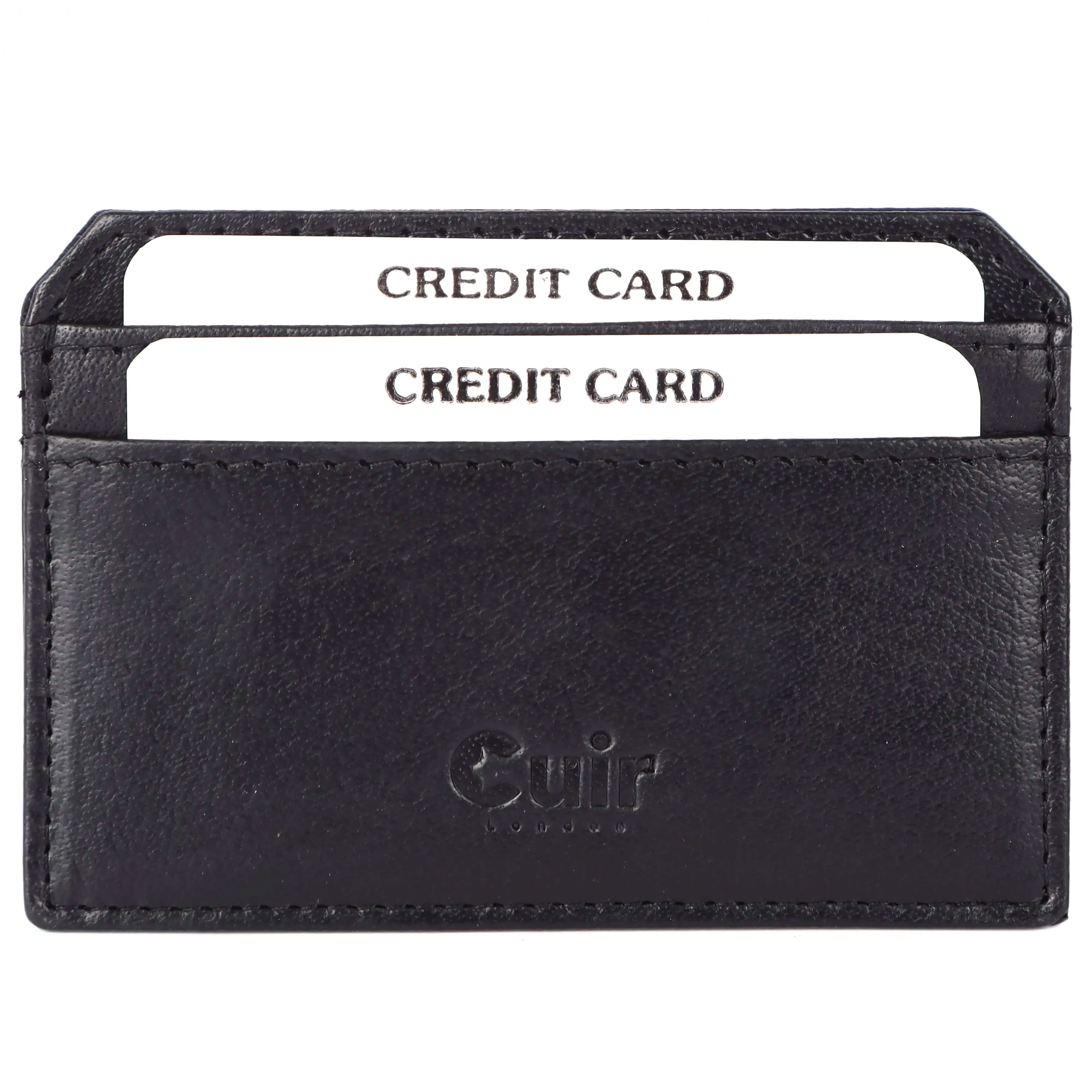 Black Leather card holder