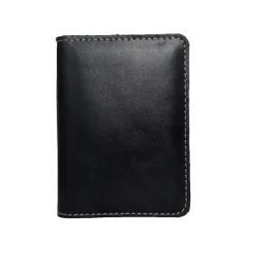 Black Leather Passport Cover