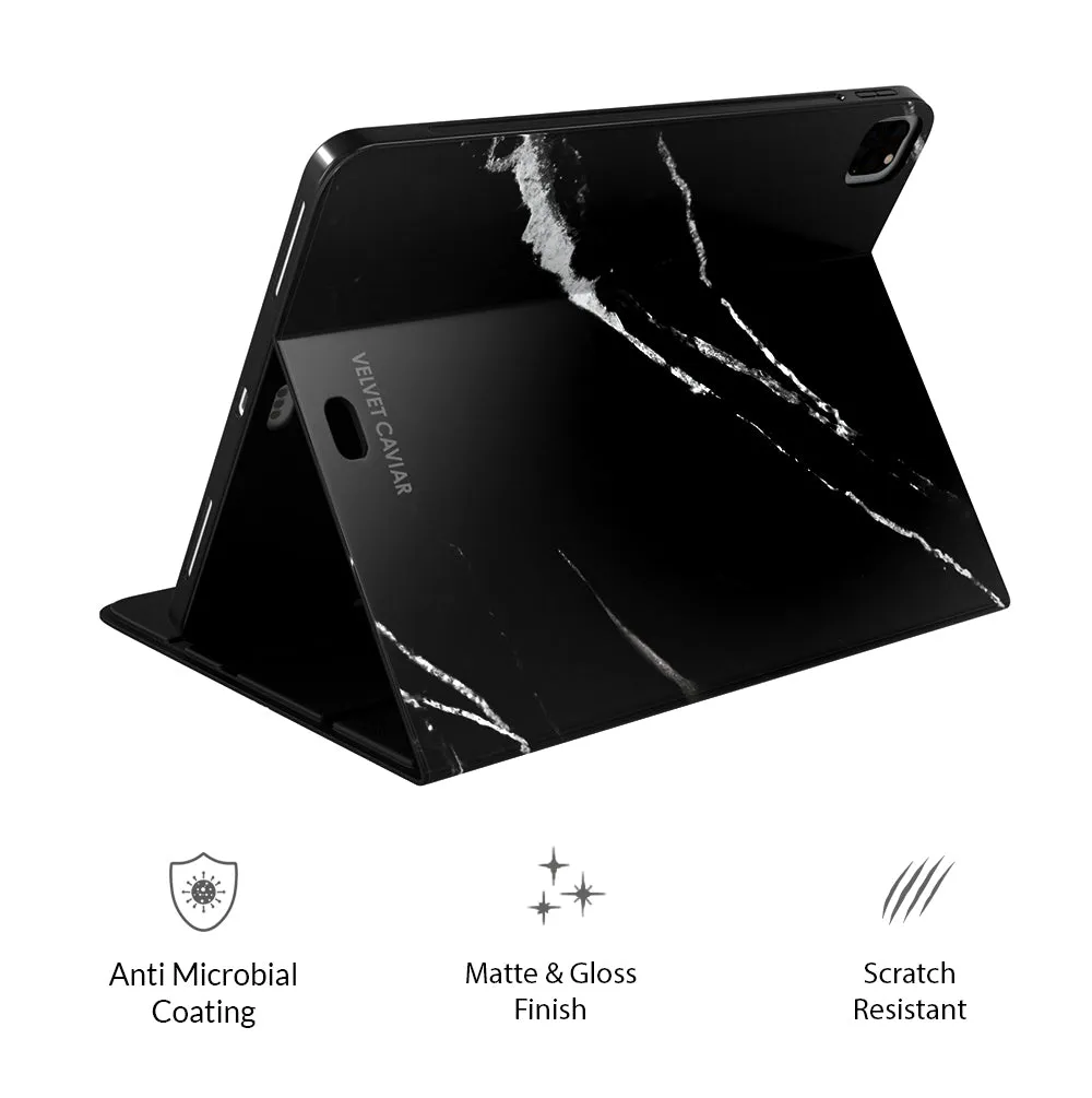 Black Marble iPad Case