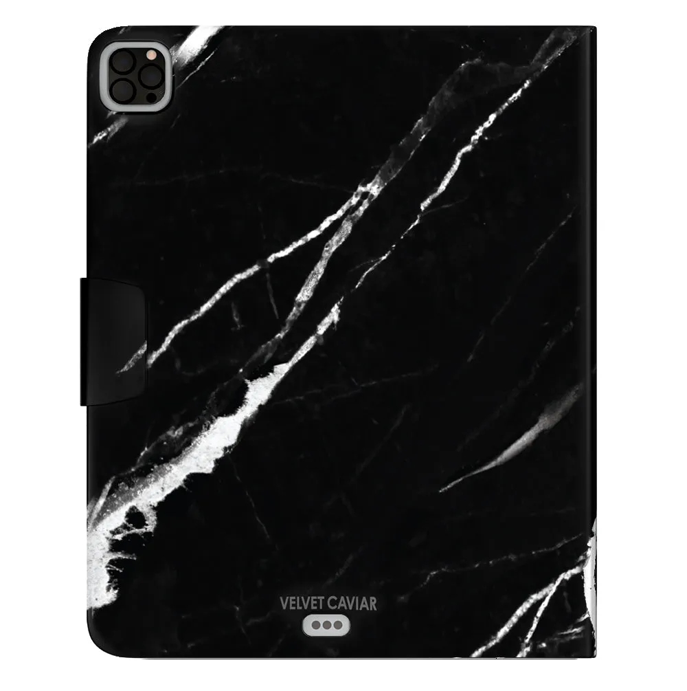 Black Marble iPad Case