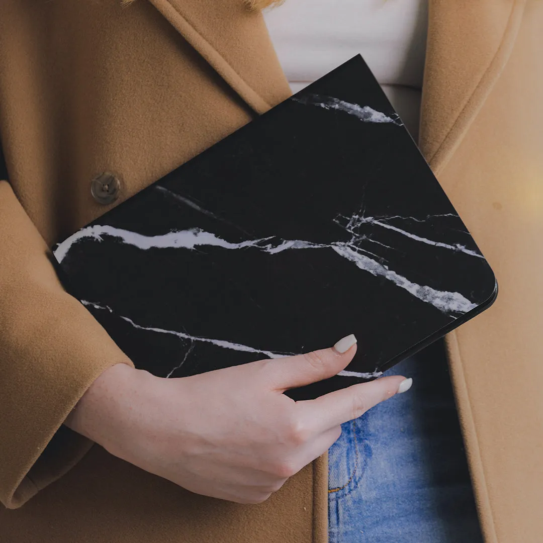 Black Marble iPad Case