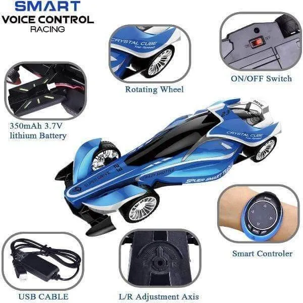 Blue Bracelet Remote Control Car