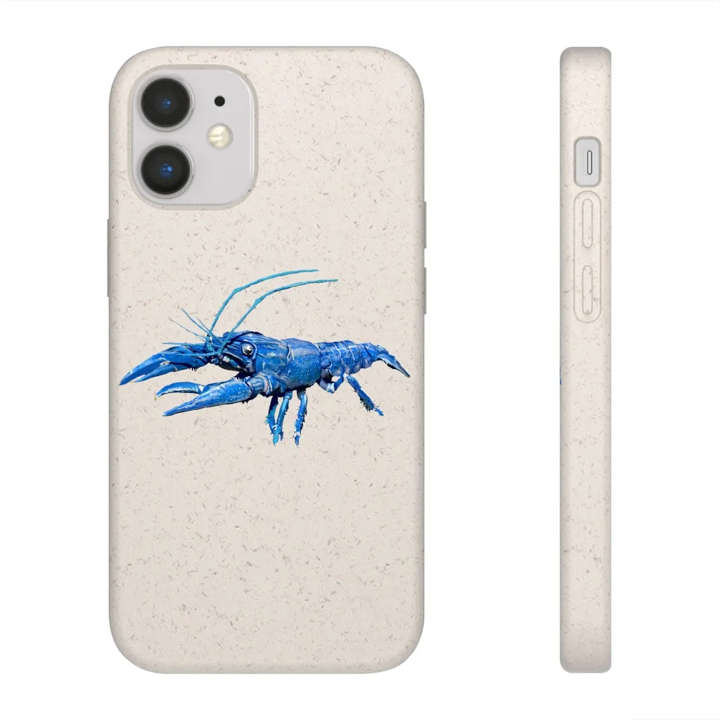 Blue Crawfish Biodegradable Case