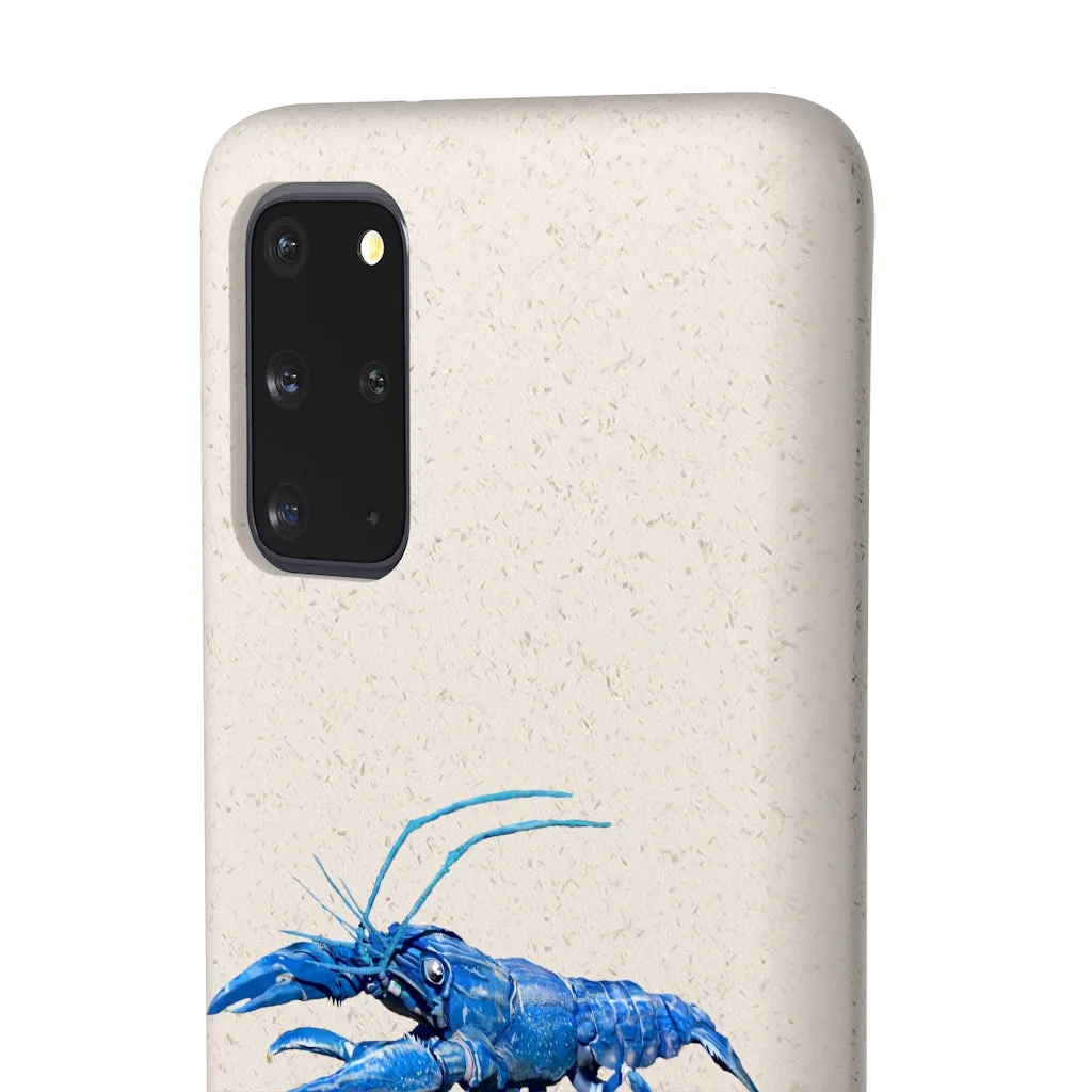 Blue Crawfish Biodegradable Case