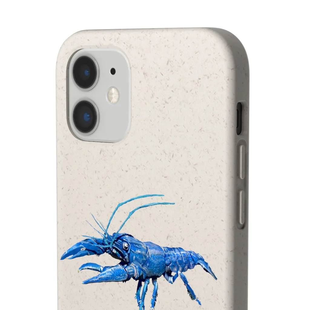 Blue Crawfish Biodegradable Case