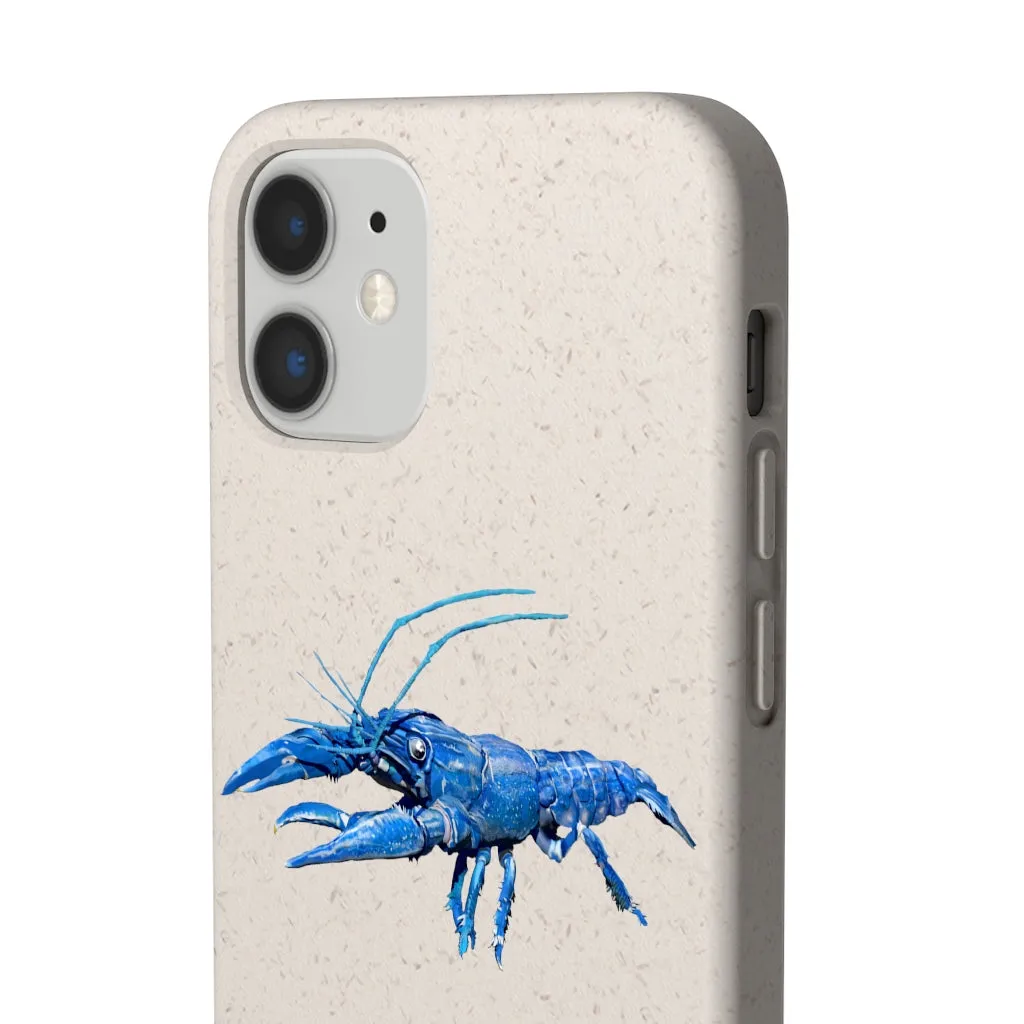 Blue Crawfish Biodegradable Case