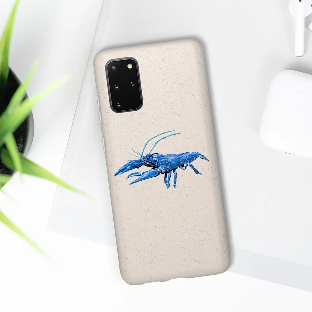 Blue Crawfish Biodegradable Case