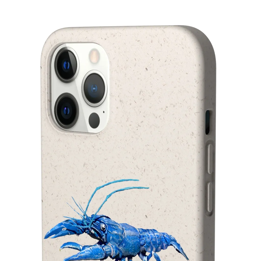 Blue Crawfish Biodegradable Case