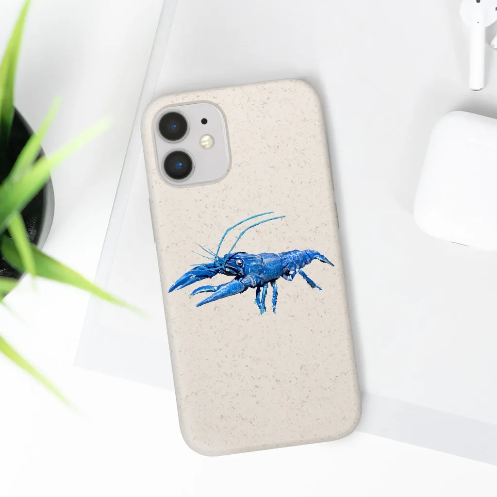 Blue Crawfish Biodegradable Case