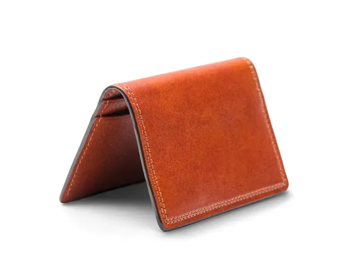 Bosca Dolce Leather Calling Card Leather Wallet