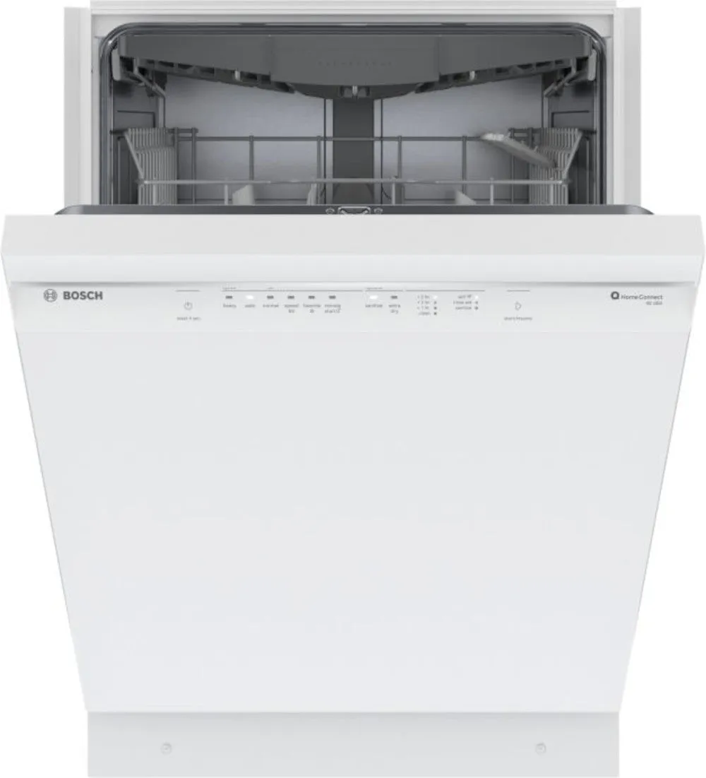 Bosch - 46 dBA Built In Dishwasher in White - SHE53C82N