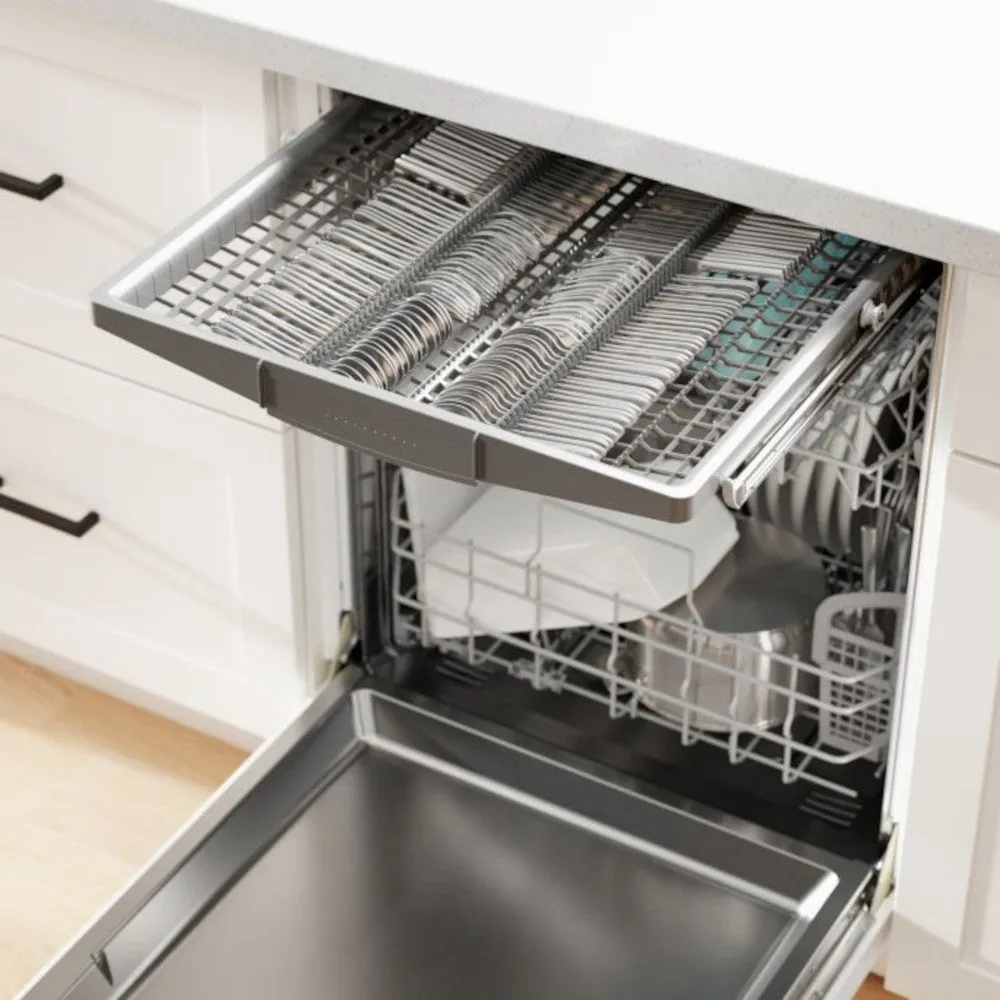 Bosch - 46 dBA Built In Dishwasher in White - SHE53C82N