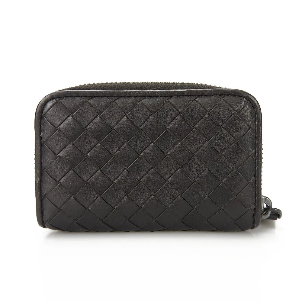 Bottega Veneta Leather Coin Case 114075