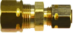 Brass Compression Union Adapter - Captive Sleeve