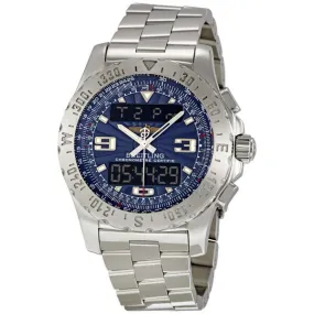 Breitling Airwolf Raven Blue Dial Analog Digital Men's Watch A7836315-C711SS A7836315/C711