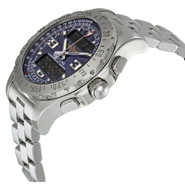 Breitling Airwolf Raven Blue Dial Analog Digital Men's Watch A7836315-C711SS A7836315/C711