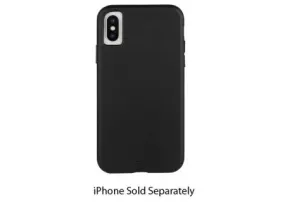 Buy Case-Mate Black Barely There Leather iPhone Xs / X Case - CM037746 from Vine Mart Electronics