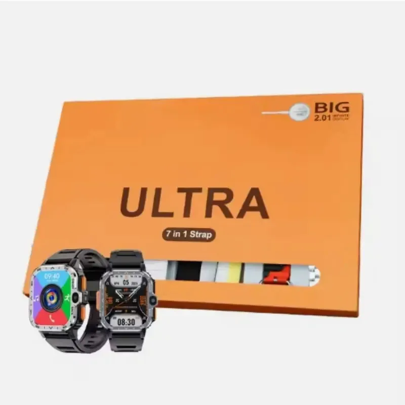 Buy Ultra smart watch & get decorated straps FREE!