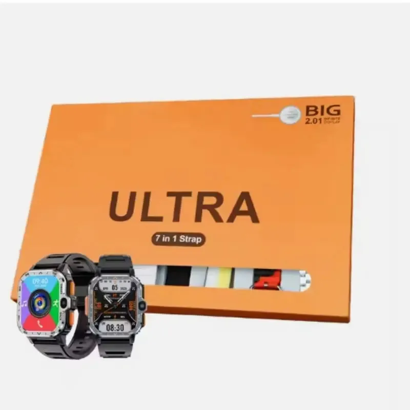 Buy Ultra smart watch & get decorated straps FREE!