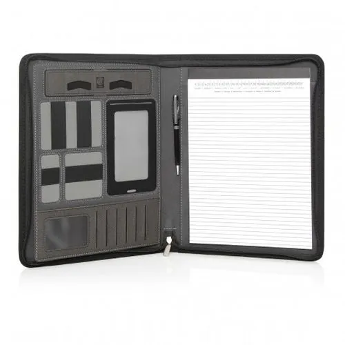 Cambridge Modern A4 Zippered Compendium - Charcoal