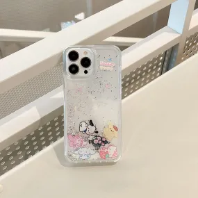 Cartoon Flowing Quicksand Phone Case