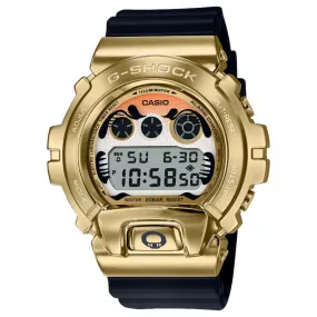 CASIO 6900 Series Digital Black and Gold Watch #GM-6900GDA-9ER