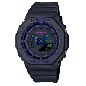 Casio GA-2100VB-1ADR Black Resin Band Watch