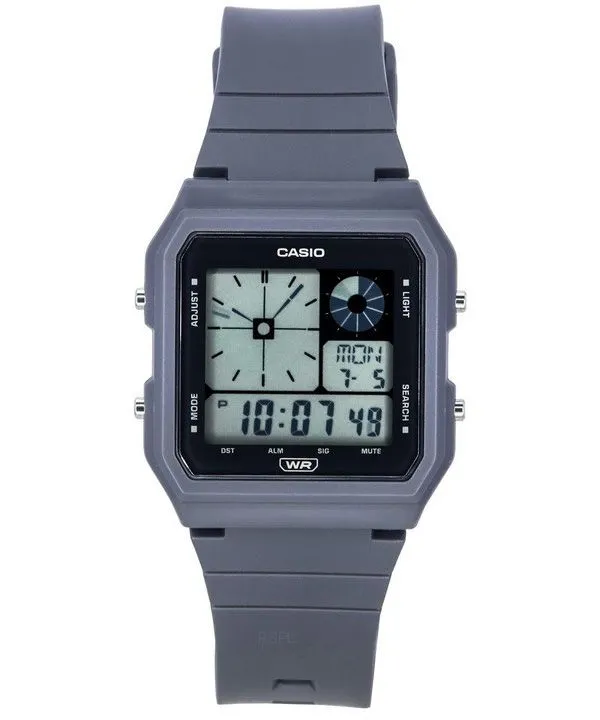 Casio POP Digital Gary Resin Strap Quartz LF-20W-8A2 Unisex Watch