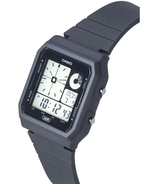 Casio POP Digital Gary Resin Strap Quartz LF-20W-8A2 Unisex Watch