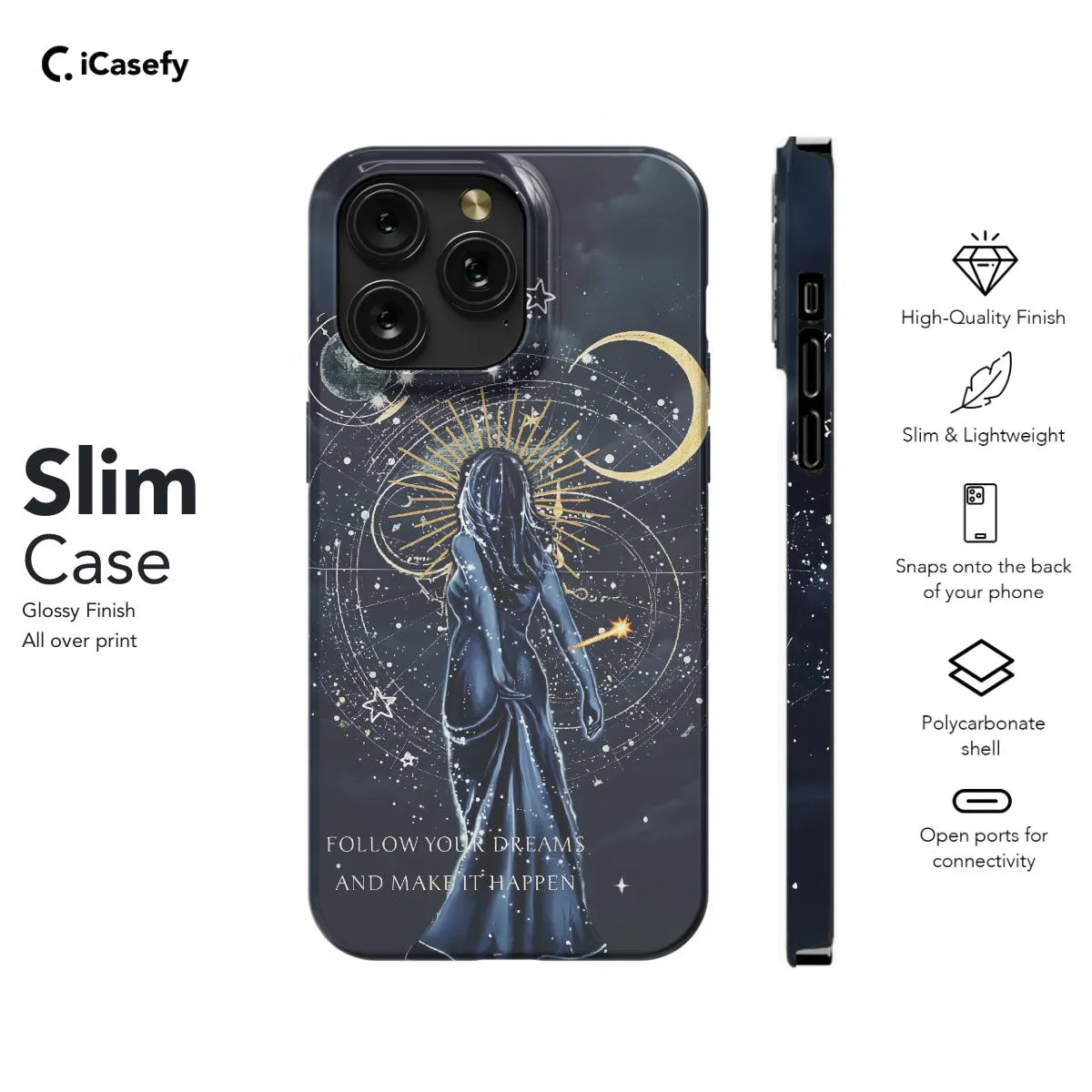 Celestial Dreams Phone Case Astrology Stars Cover