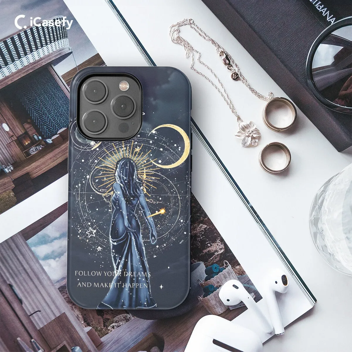 Celestial Dreams Phone Case Astrology Stars Cover