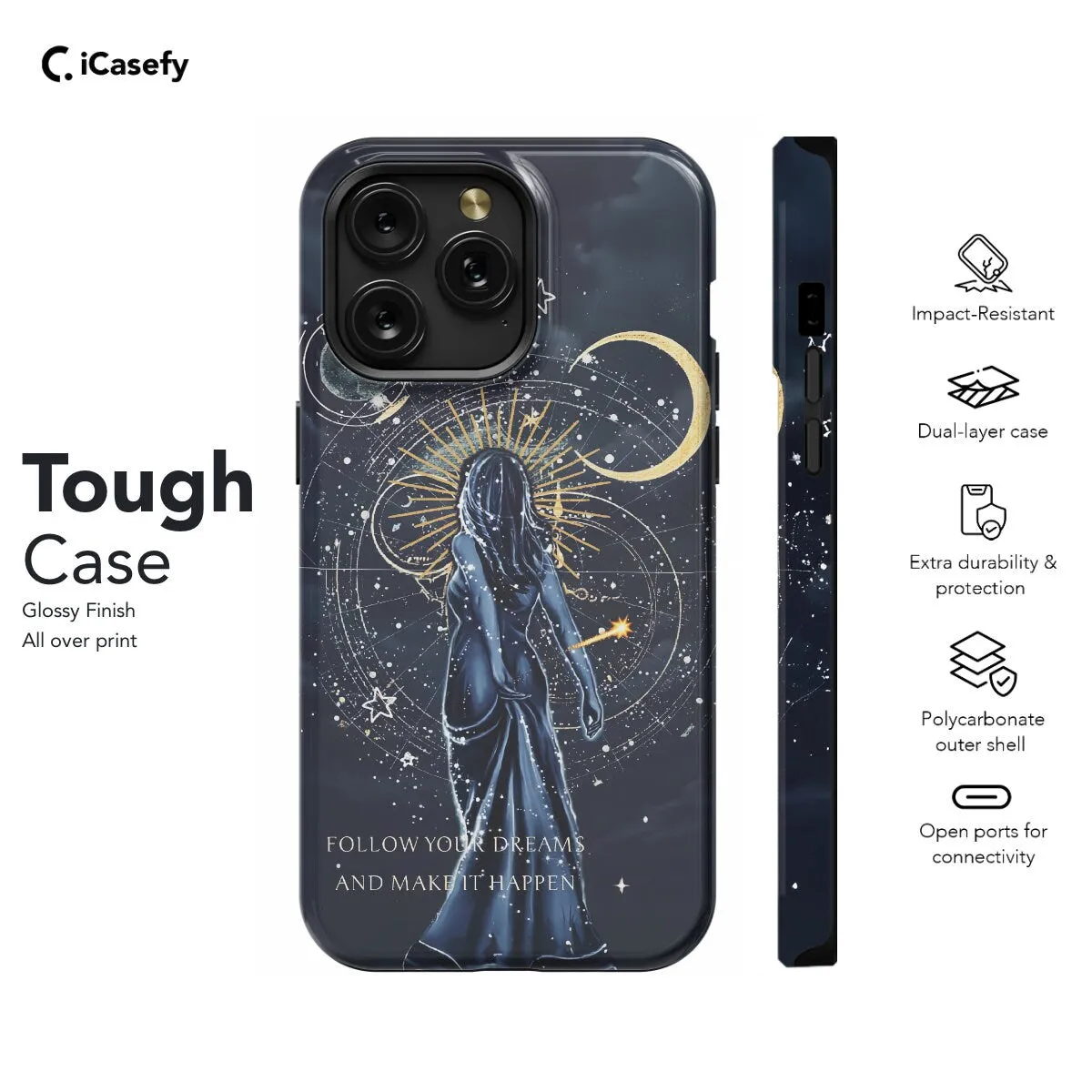 Celestial Dreams Phone Case Astrology Stars Cover