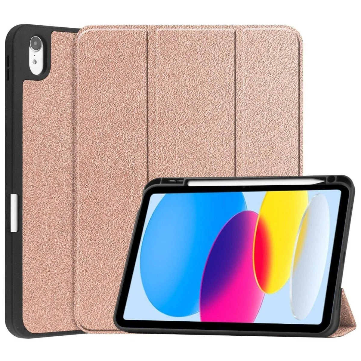 Celsa Tri-Fold Case for iPad 10th Generation 2022 with Pencil Holder