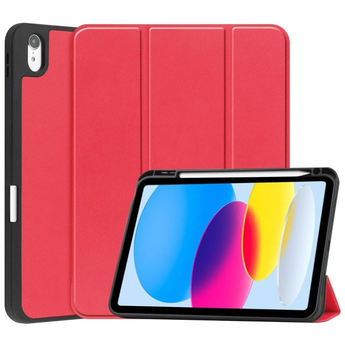 Celsa Tri-Fold Case for iPad 10th Generation 2022 with Pencil Holder