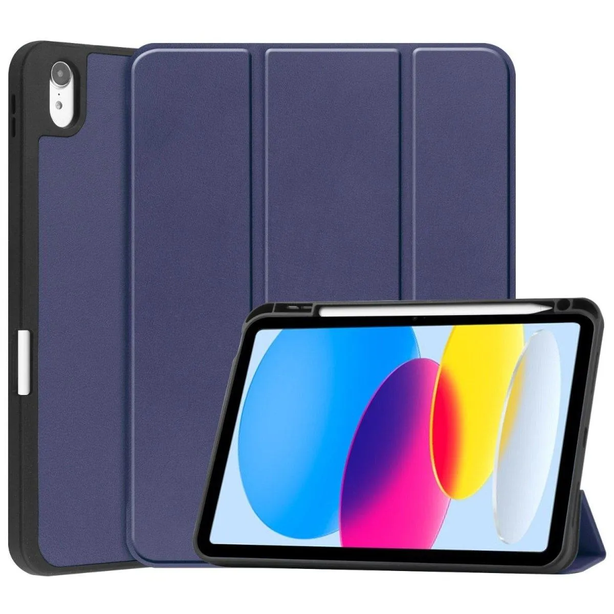 Celsa Tri-Fold Case for iPad 10th Generation 2022 with Pencil Holder