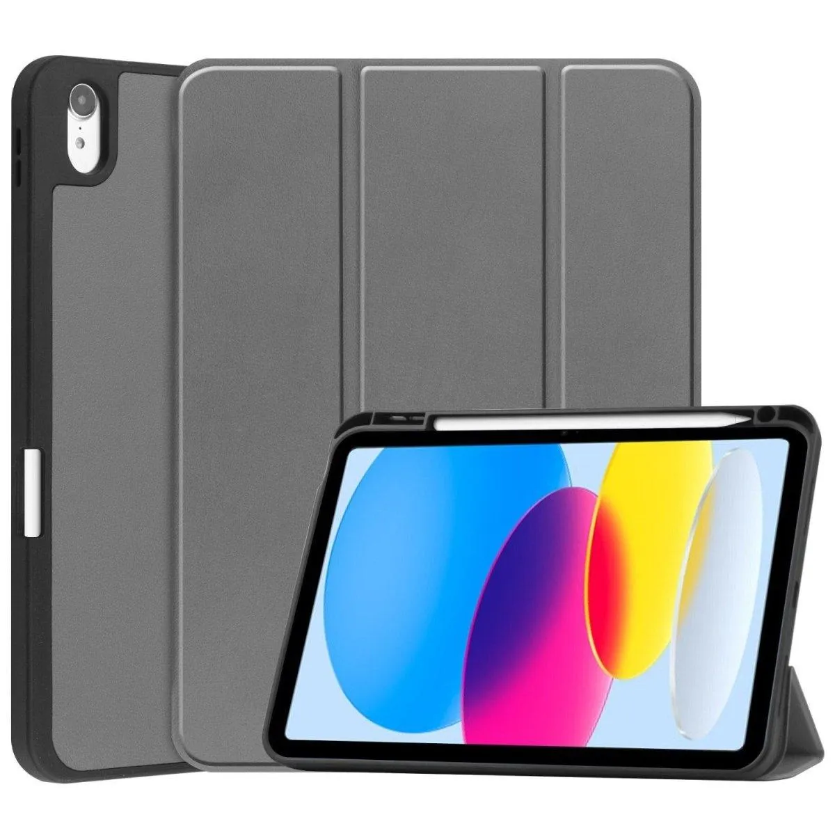 Celsa Tri-Fold Case for iPad 10th Generation 2022 with Pencil Holder