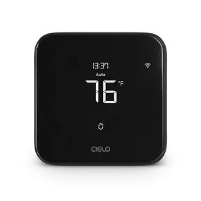 Cielo TE102WA Smart Thermostat Eco, up to 4 Heat/2 Cool, Black