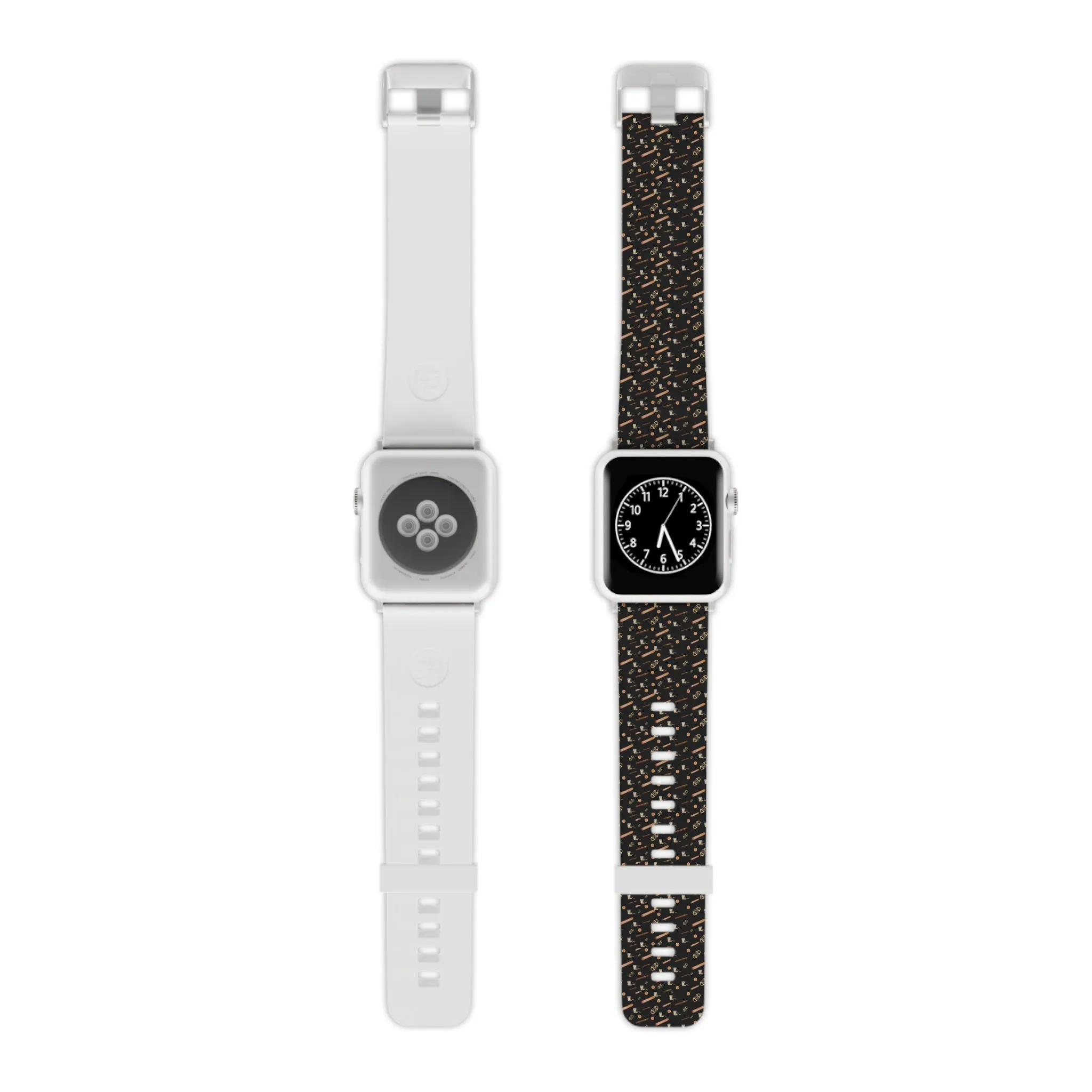 Cigars & Bourbon Watch Band for Apple Watch