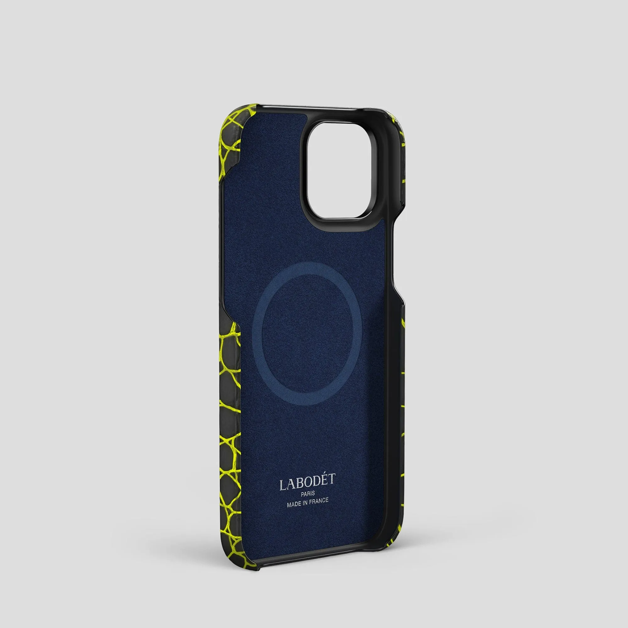 Classic Case For iPhone 15 Pro In Luminescent Alligator