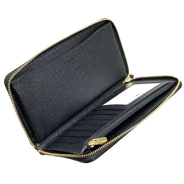 C.O.A.C.H Large Phone Wallet In Black